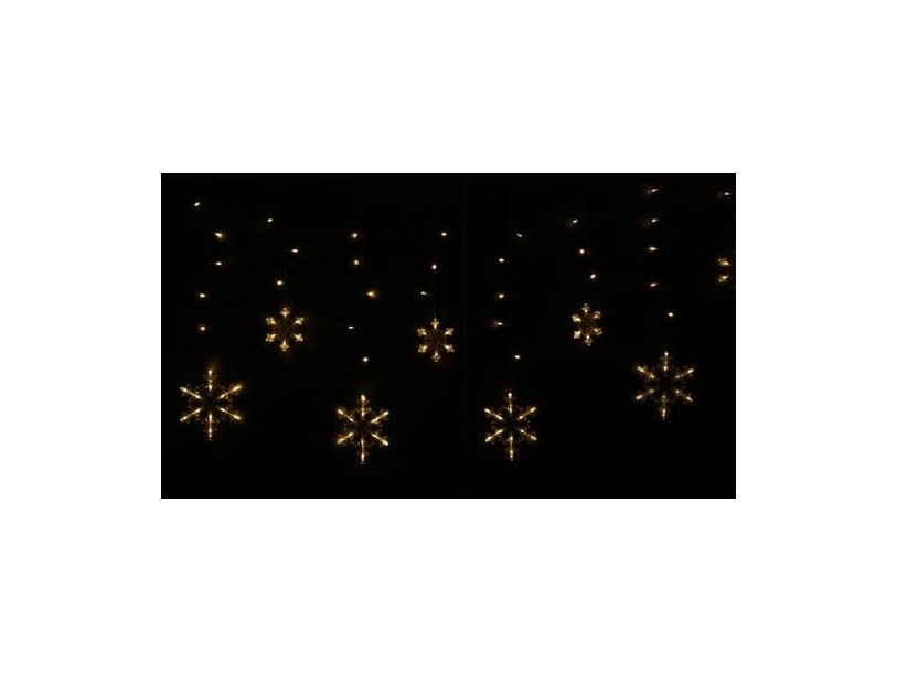 LED-ljusgirlang med snöflingor | N - A | GameStuff