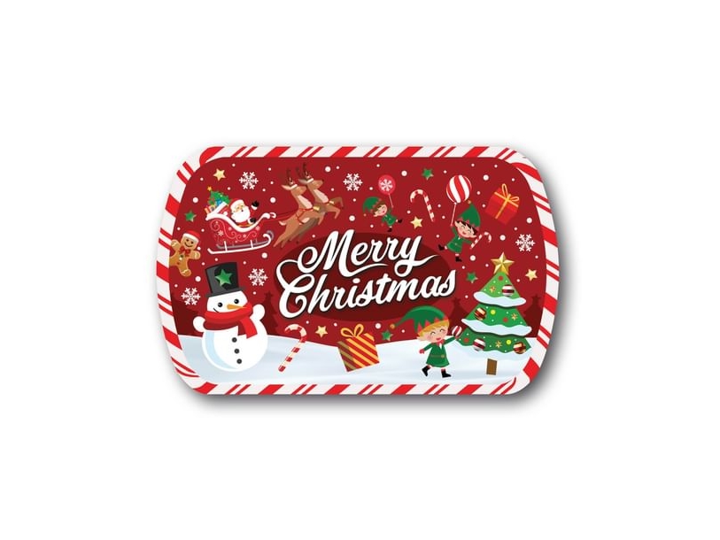 Serveringsbakke Merry Christmas