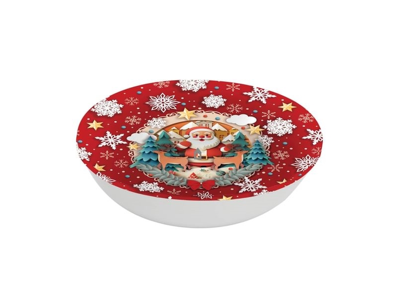 Schale Mit Weihnachtsmann