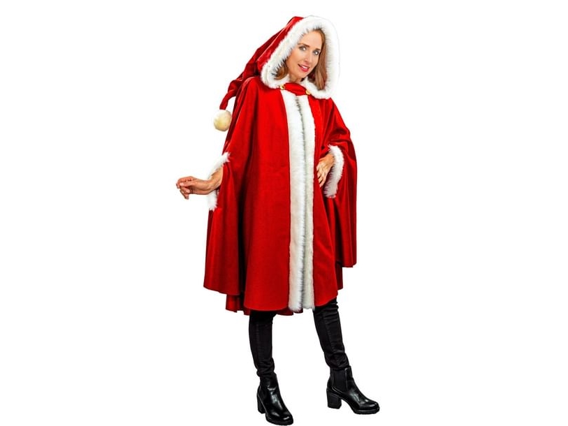 Weihnachtsumhang Mit Kapuze, Deluxe