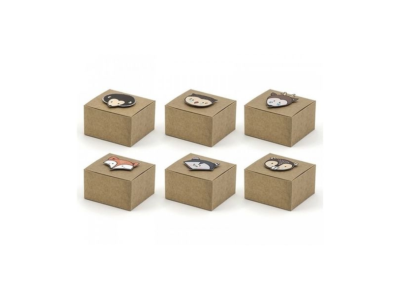 Woodland papiræsker, 6 stk | N - A | GameStuff