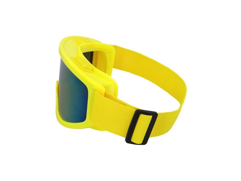 Boland Party Ski Goggles Neon Yellow