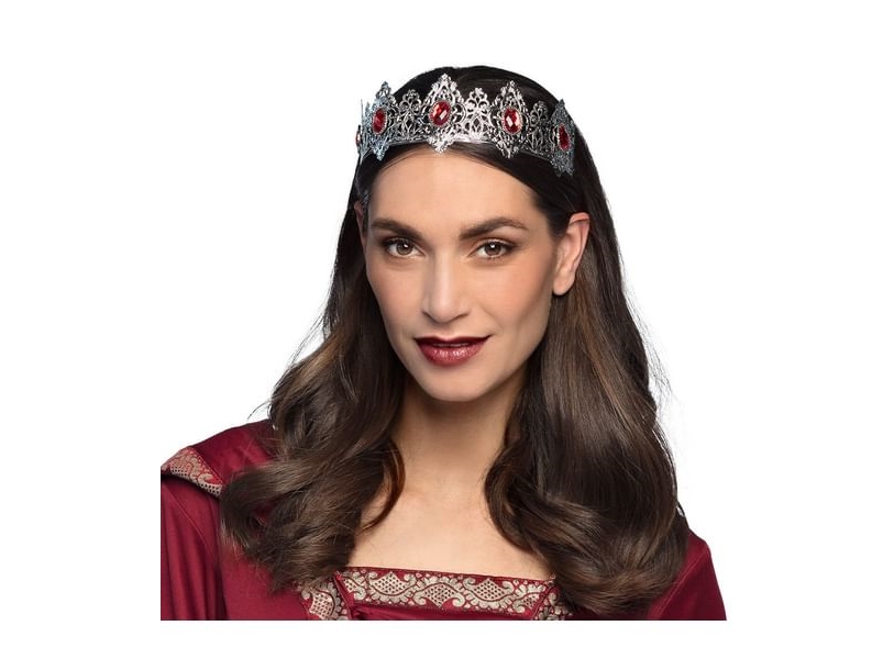 Diadem punaisilla kivillä