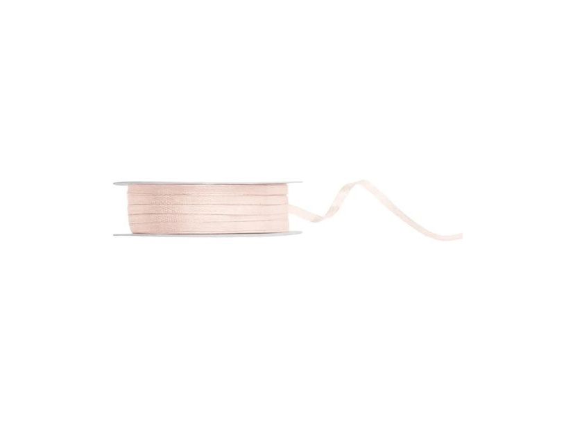 Cremefarbenes Satinband, 3 Mm