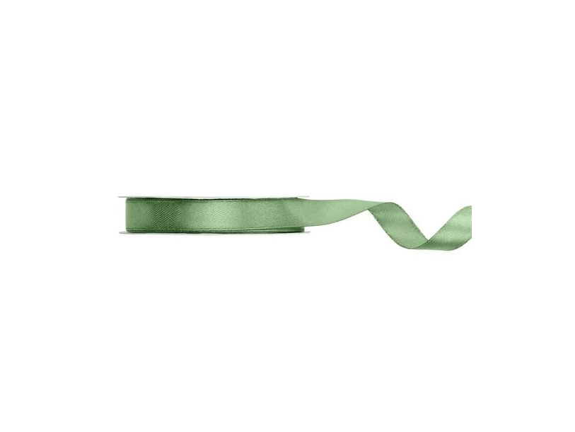 Salbeifarbenes Satinband, 12 Mm