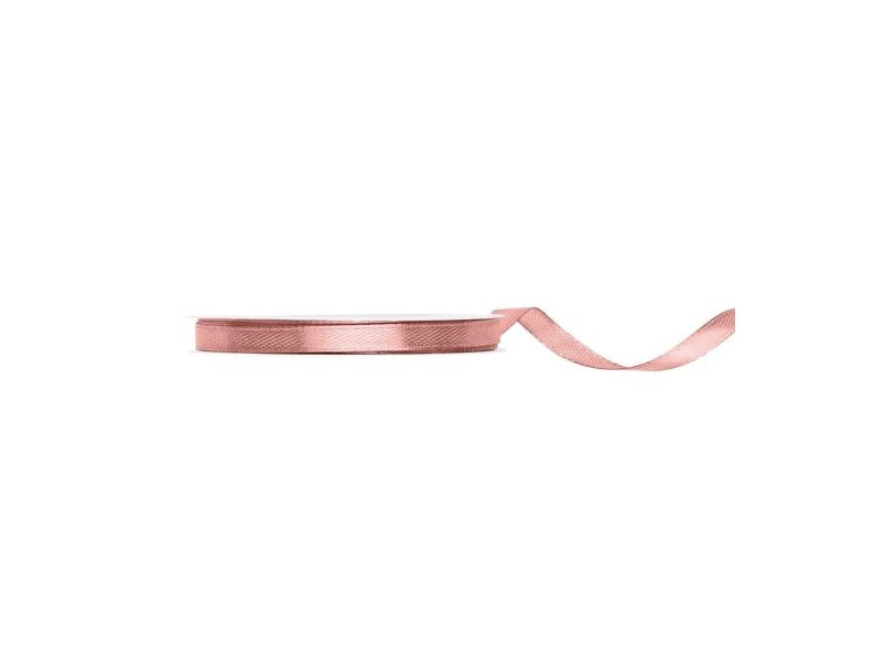 Satinband, Staubrosa, 6 Mm