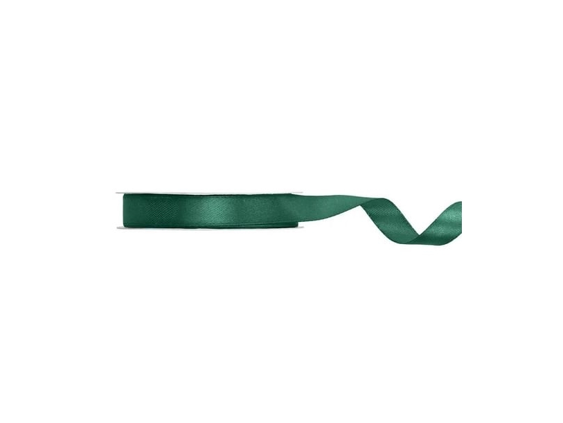 Flaschengrünes Satinband, 12 Mm