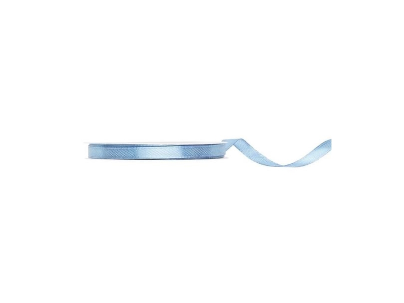 Nebliges Blaues Satinband, 6 Mm