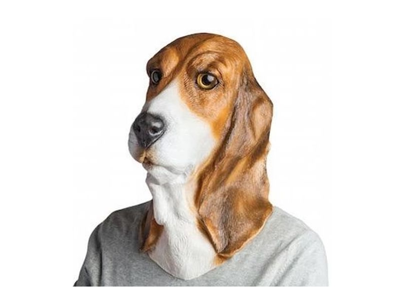 Basset Hound Maske
