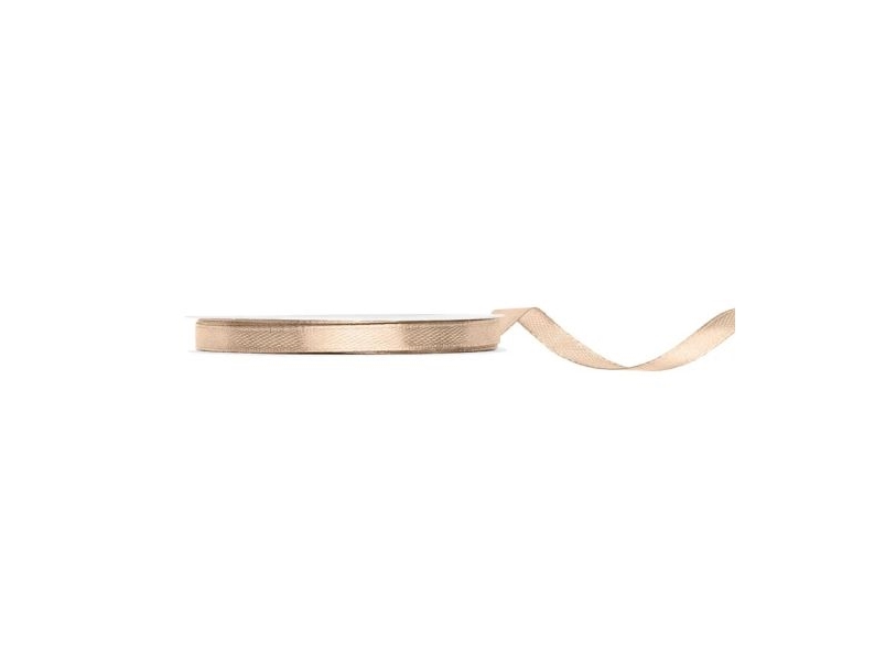 Pfirsichfarbenes Satinband, 6 Mm