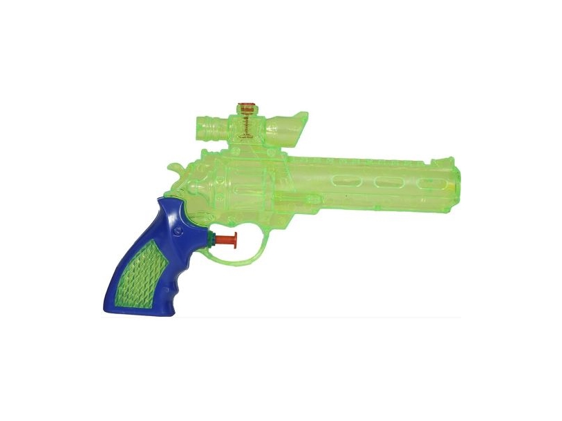 Grüne Wasserpistole