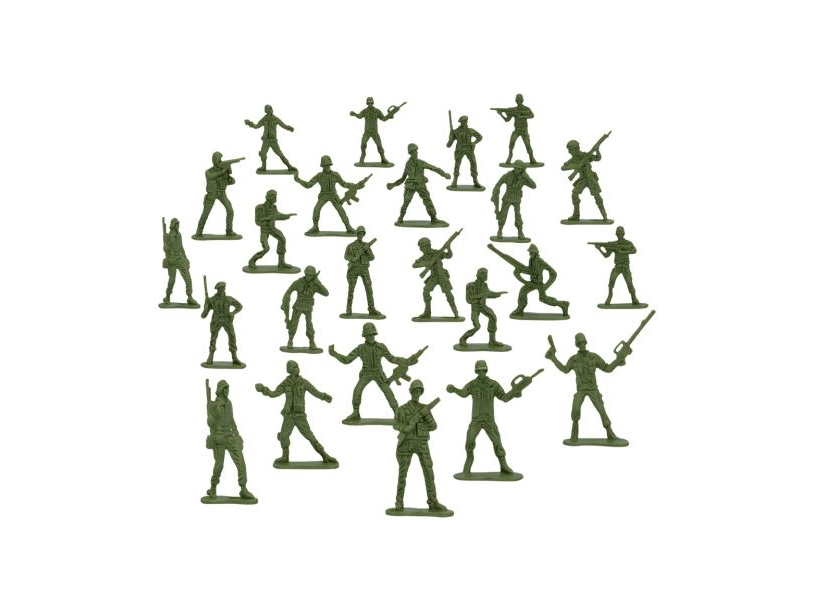 Leksakssoldater, 24 st. | N - A | GameStuff