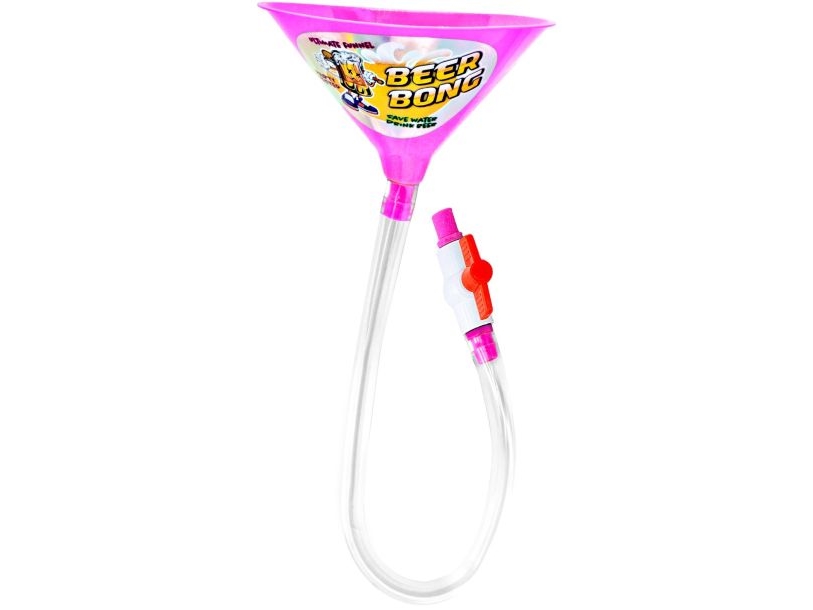 Pink ølbong