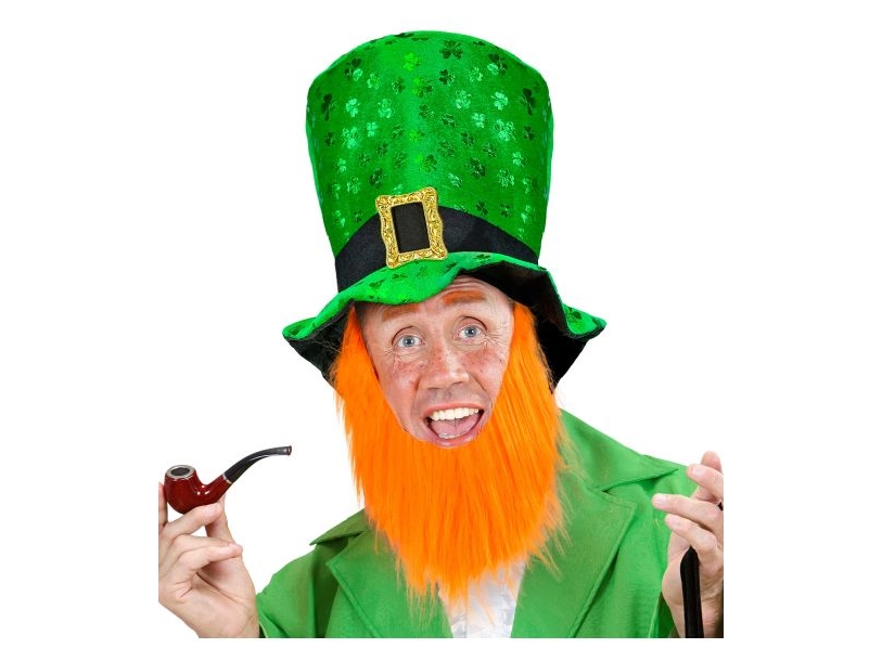 St. Patrick's Day Hut Mit Bart