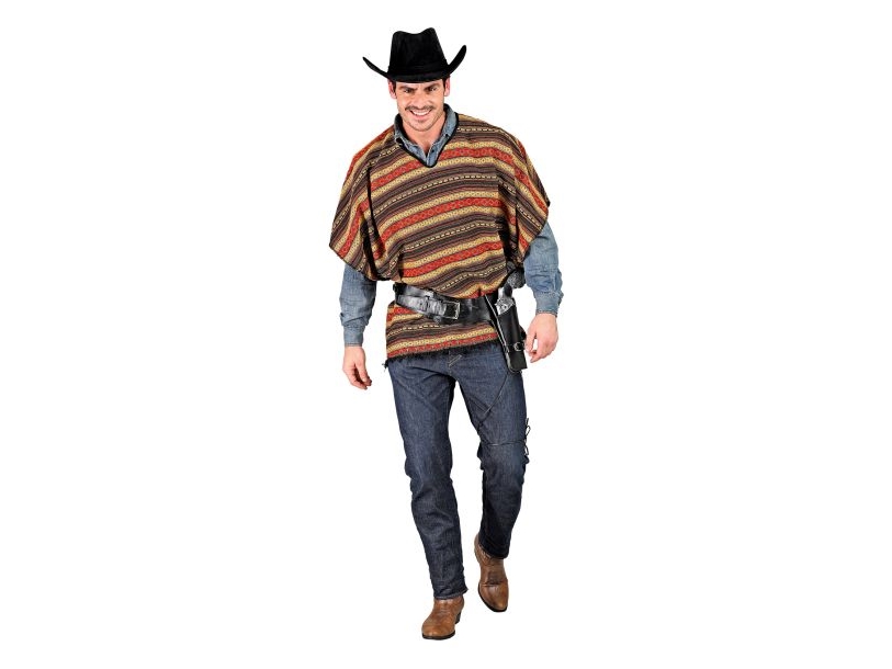 Western-Poncho, Wendbar