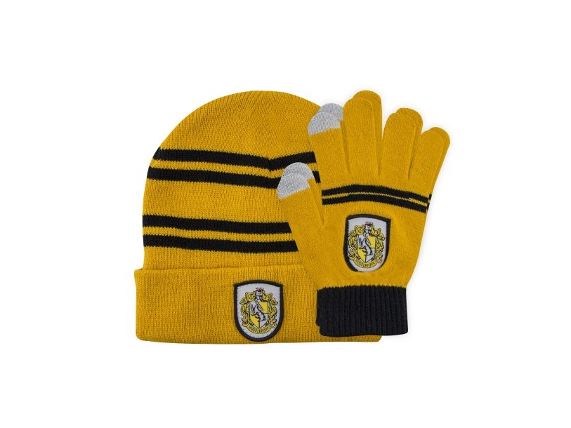 Hufflepuffmössa och -handskar, vuxen | N - A | GameStuff