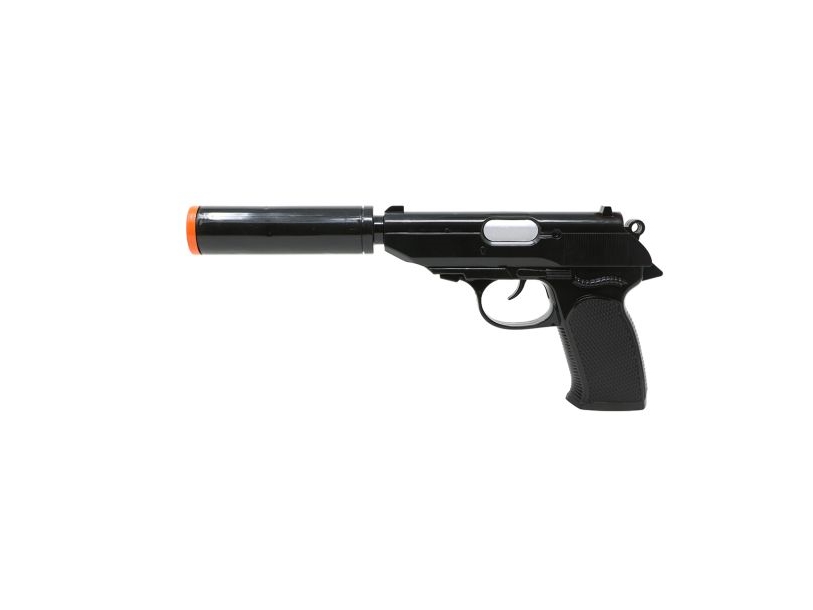 Pistole Mit Schalldämpfer