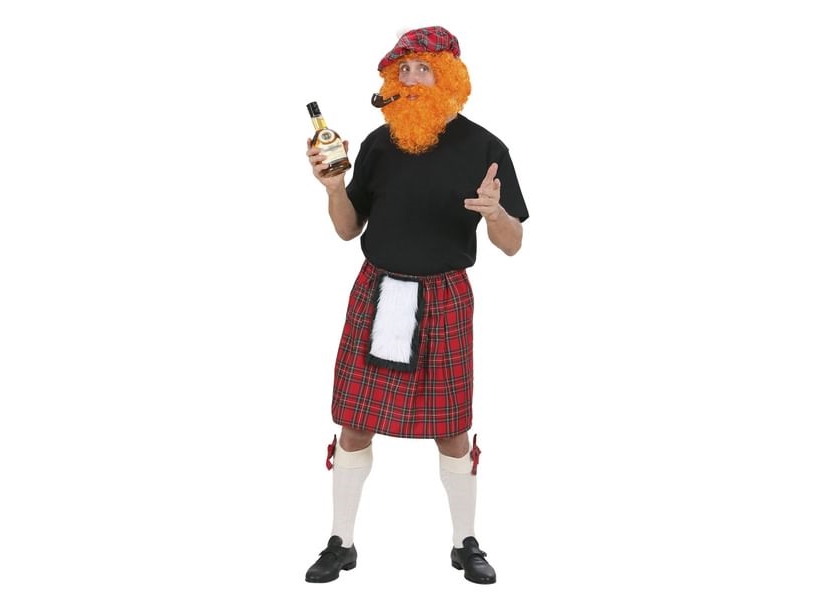 Skotsk Kilt Kostume