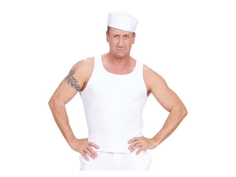 Hvid Undertrøje