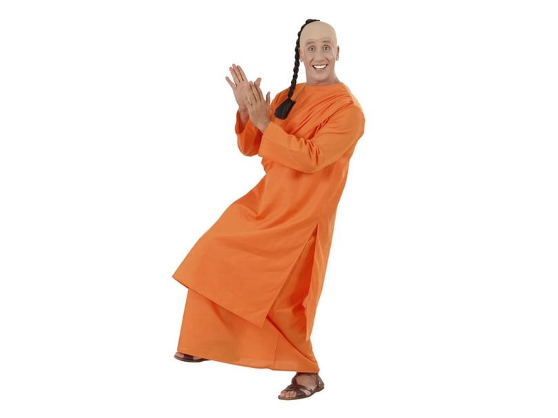 Buddhistisk Munk Kostume