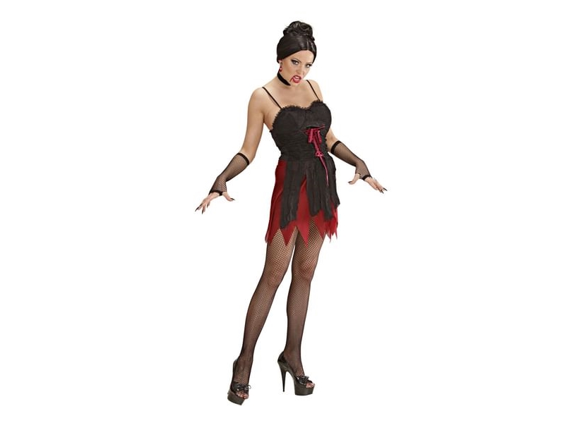 Victorian Vampira Kostume
