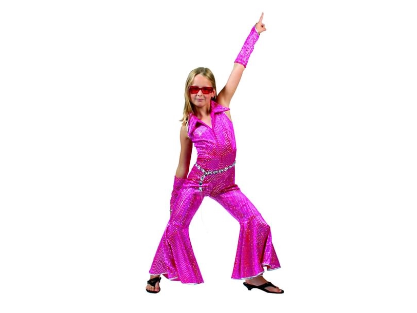 Pink Disco Jumpsuit
