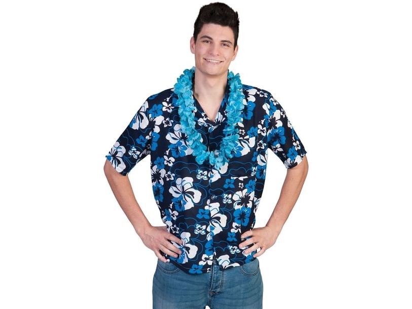 Skjorte Hibiscus Hawaii - Large