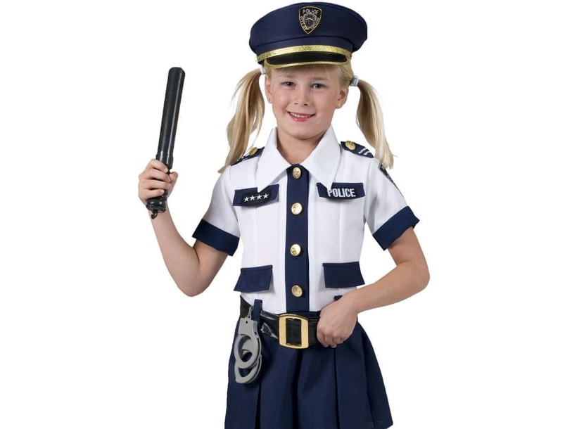 Poliisin puku, tyttö