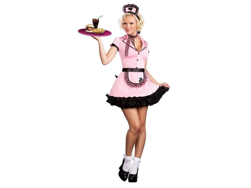 50Er Servitrice Kostume