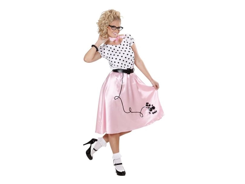 50Er Jahre Poodle Girl Damenkostüm