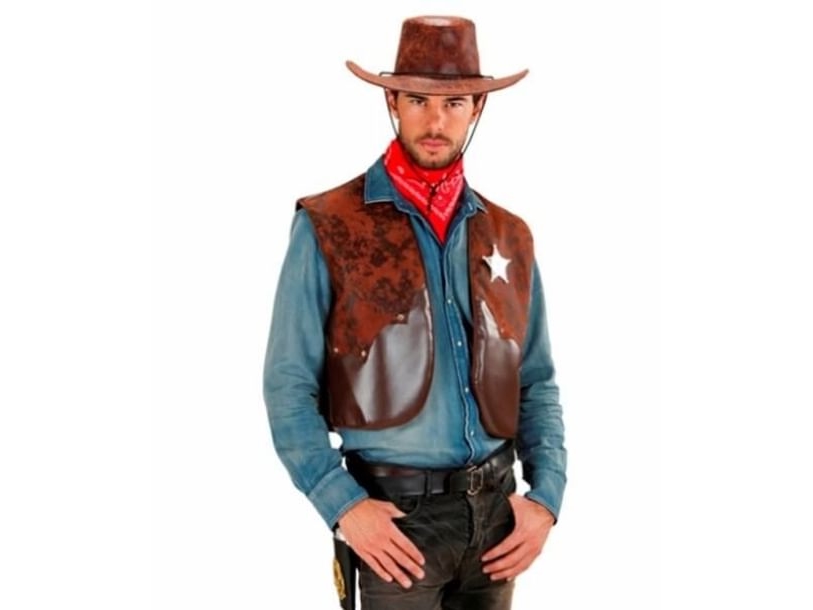 Cowboyweste Kostüm