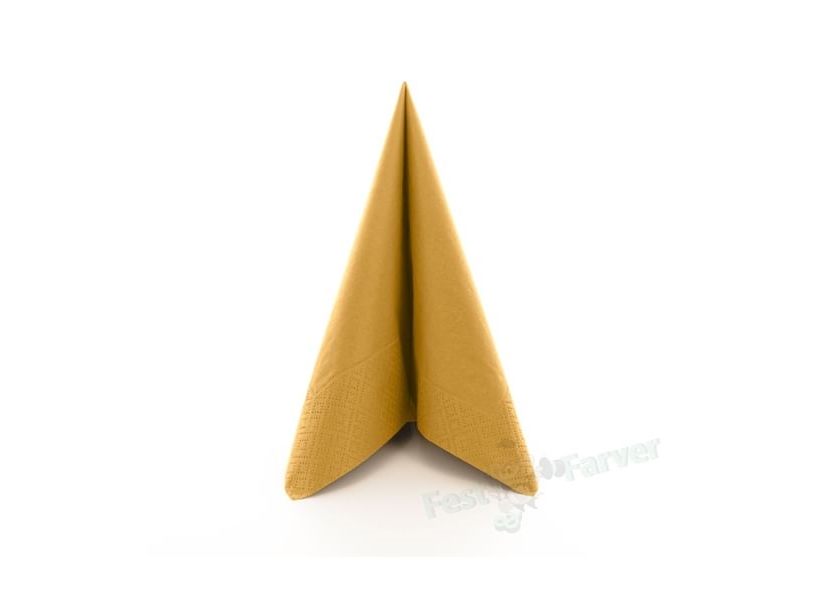 Goldfarbene Servietten