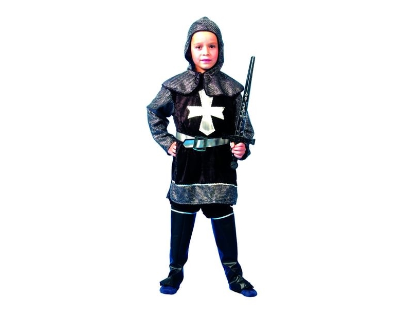 Schwarzer Ritter Im Kostüm