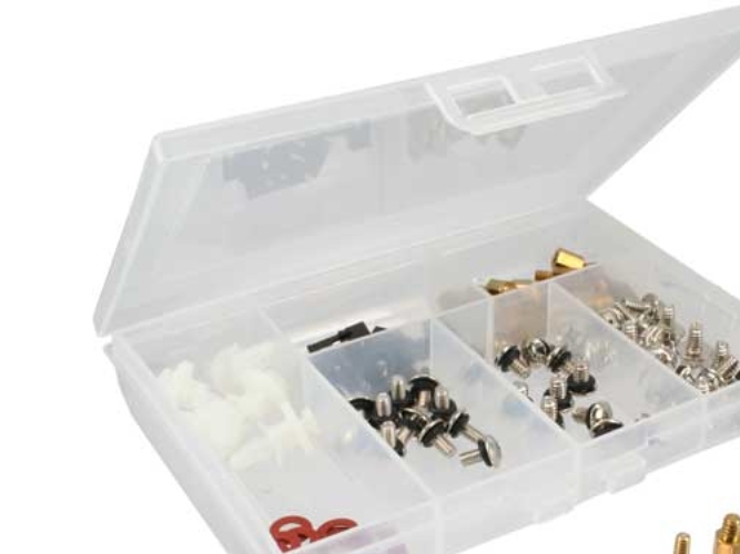 Inline Pc-Schraubenset, 96-Teilig, Für Pc-Montage, 85 X 120 X 20 Mm, 100 G, 85 Mm, 120 Mm, 20 Mm, 96 Stück(E)