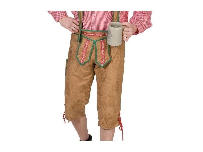 Lysebrune Lederhosen