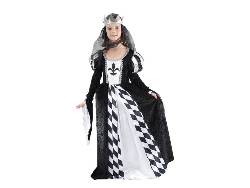 Schach Dame Kostüm