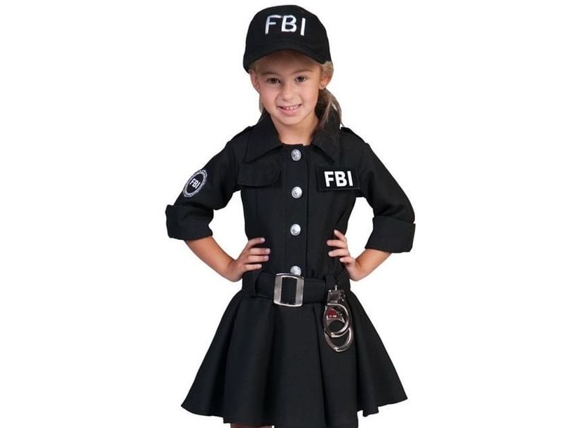Fbi Agent Kostume, Pige