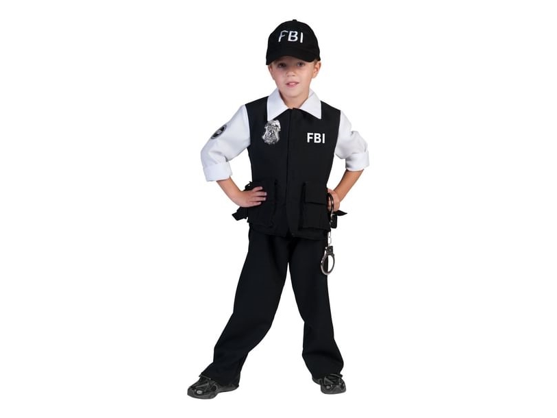 Fbi Agent Kostüm, Junge
