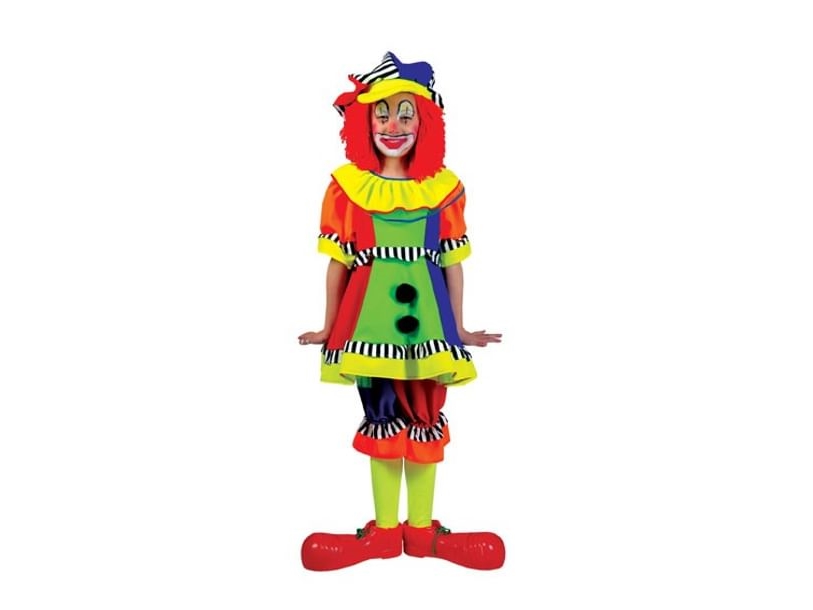 Clown Mädchen Kostüm