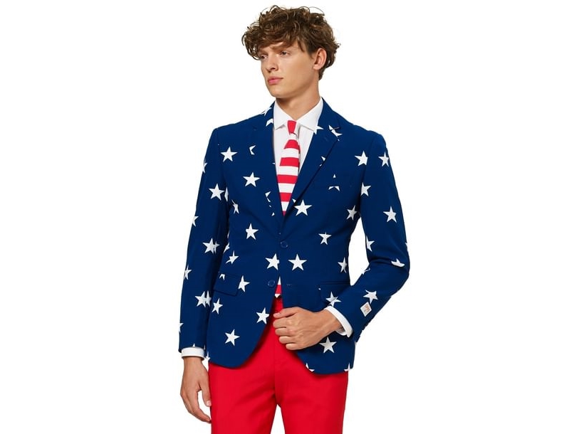 OppoSuit Stars & Stripes | Leksaker - Rollek - Kostym | GameStuff