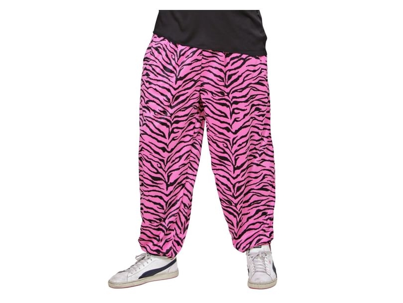 80Er Jahre Baggy-Hose, Rosa
