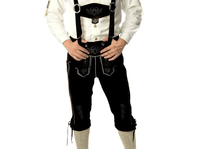 Ægte lederhosen, sorte
