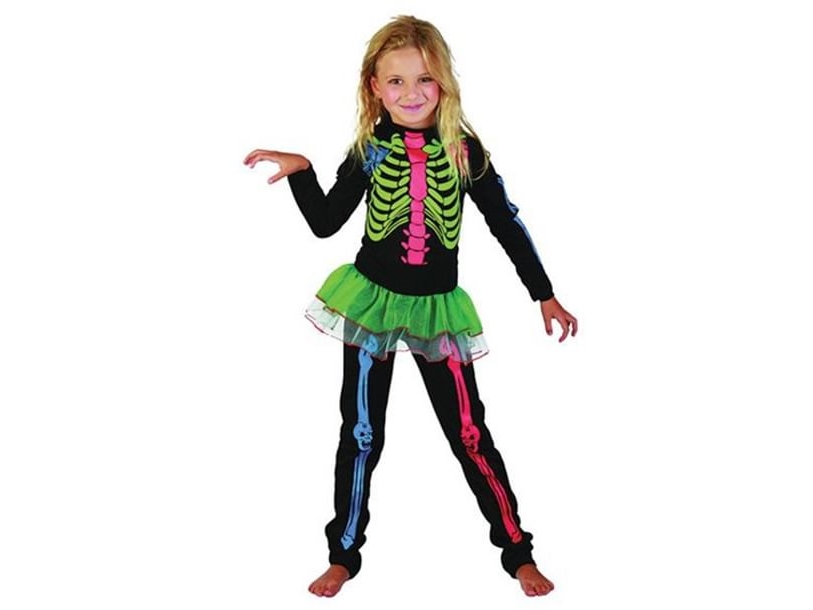 Skeleton Girl Kostume