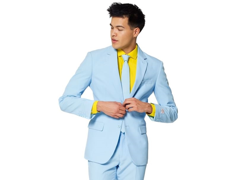 Hellblauer Anzug Opposuits