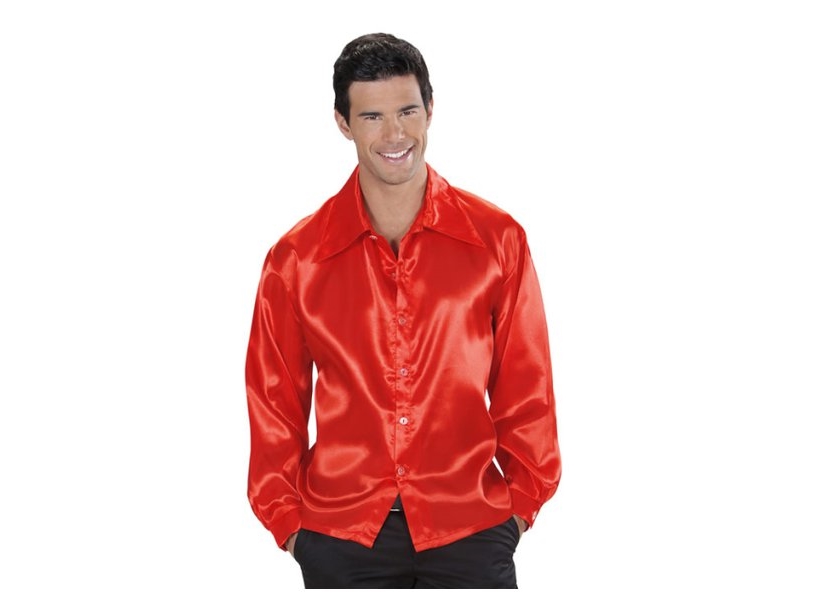 Rotes Discohemd