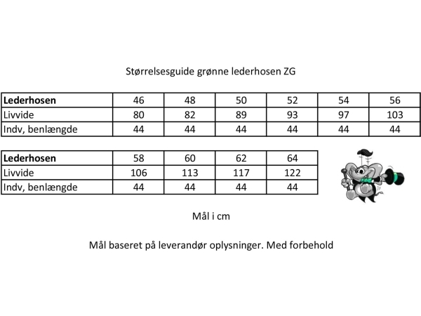 Echte Lederhosen, Grün
