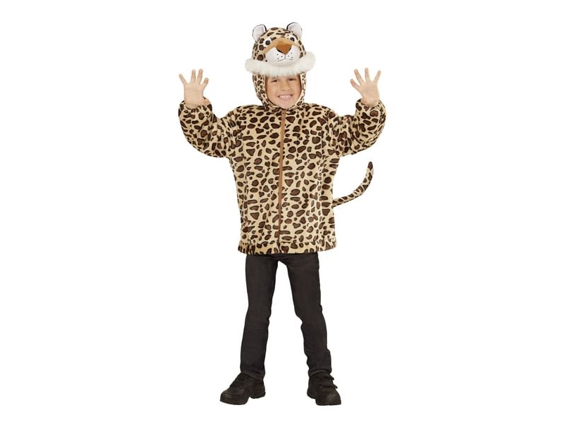 Leopard-Hættetrøje