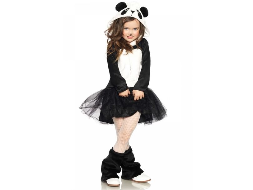 Hübscher Panda Im Kostüm