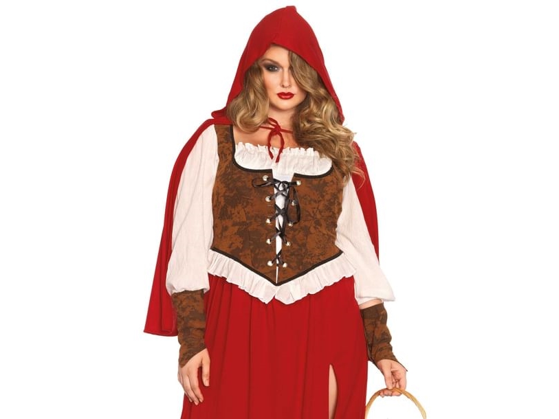 Woodland Rotkäppchen Kostüm Plus