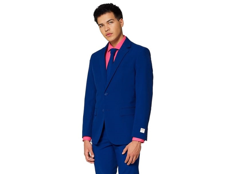 Marineblauer Anzug Opposuits